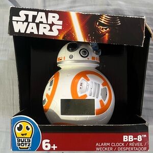 Star Wars BB-8 Alarm Clock - Orange, White, Black